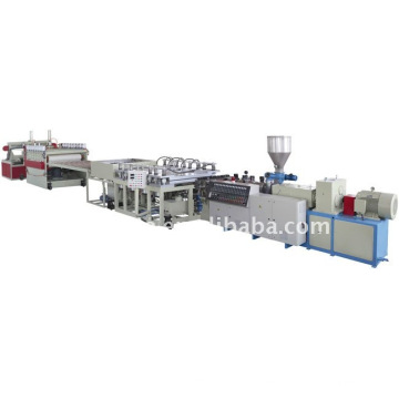 PVC Semi-Crust foam board making machine (102)